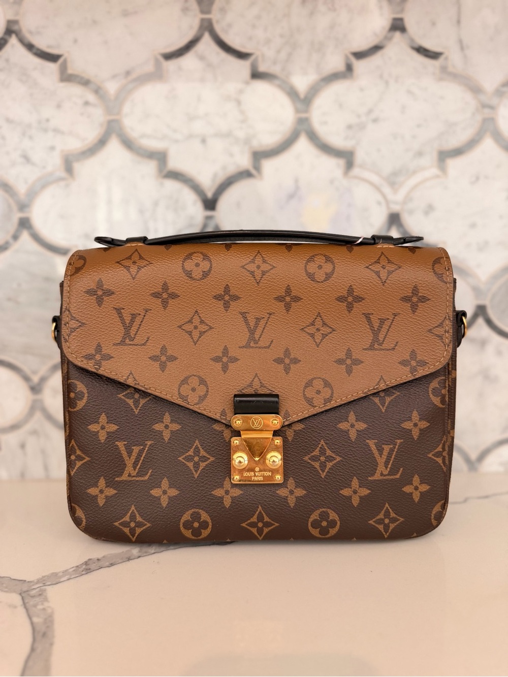 Louis Vuitton Monogram Canvas Pochette Metis